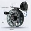 Plastic Construction Fishing Reel With Fast Release Spool One Button Disassembly Alloy Gear Fishing Reel Ergonomic