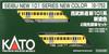 KATO N Gauge Seibu Railway New 101 Series New Paint Leading Car Set Yellow Model Train Two-Car 10-1753