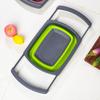 Collapsible Colander With Extendable Handles Colander Strainer Over The Sink Vegetable Fruit Colanders Strainers