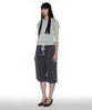 PARTIMENTO WOMEN Pwc Sheer Raglan Stitch Short Sleeve Tee_Mint