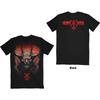 Slayer - Kerry King - Hell I Rise with Back Print - Black T-shirt