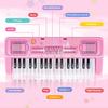 Kids Keyboard Piano, 37 Keys Keyboard Electric Digital Piano, Early Learning Educational Musical Toys Piano for Kids Toddlers Beginners with Music