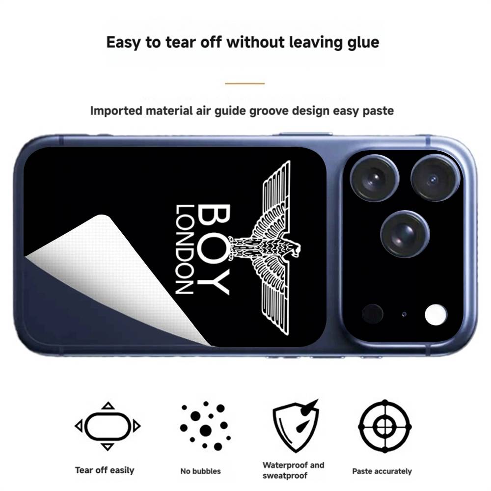 

Classic B-Boy L-London Logo Protective Back Wrap Skin Decal Sticker for iPhone 17 Pro 17 Pro Max iPhone 17 Pro