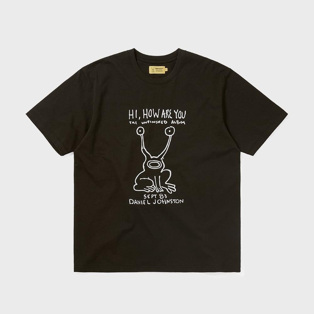 ThIs Is Never That Tnt Daniel Johnston Frog Tee Off Black S