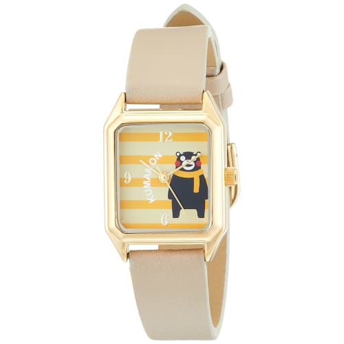 CREPHA Kumamon Pattern Wristwatch KM-AL081-WTG