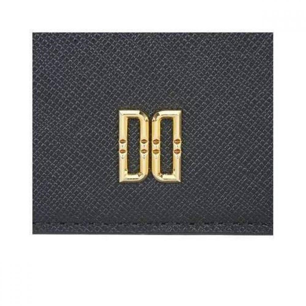 Daks Black Contrast Decorative Card Wallet Dcwa4e012bk