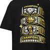 Championship Rings Basketball T-Shirt – Gold Sports Graphic Tee