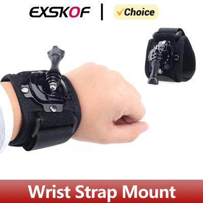 Obrotowy uchwyt na nadgarstek 360° do kamery GoPro Hero 12 11 10 9 8 7 6 5 SJCAM AKASO Insta360 X2 X3 DJI Osmo Action Camera Accessories