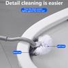 S-shaped Elbow Toilet Brush Can Be Hung Without Dead Corners, Bathroom Cleaning Brush With Soft Bristles And Long Handle, Toilet Cleaning Tool