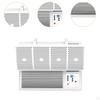 Adjustable Air Conditioner Flow Enhancer for Home and Office