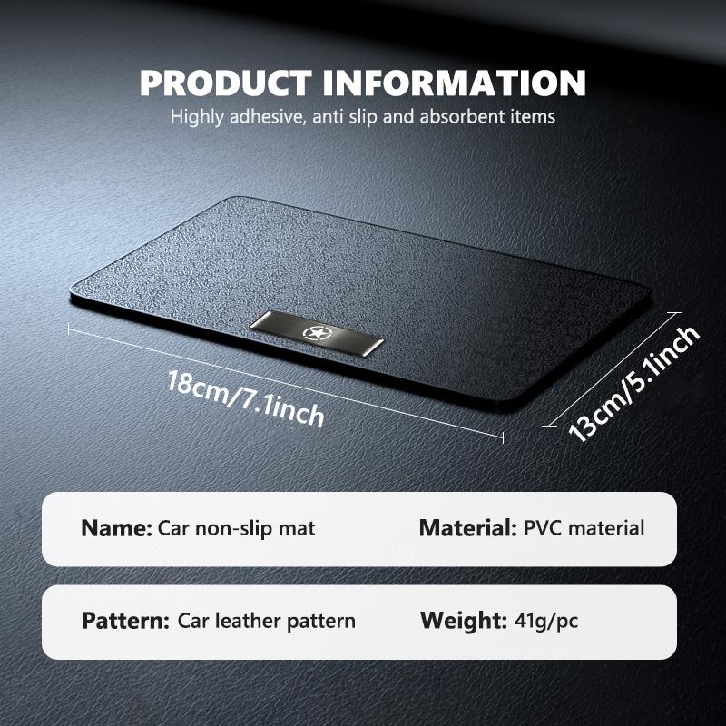 CREYLV1 For Jeep Car Dashboard Non-slip Mat Phone Key Storage Pad Wrangler Gladiator 2014 - 2021 Grand Cherokee Cherokee