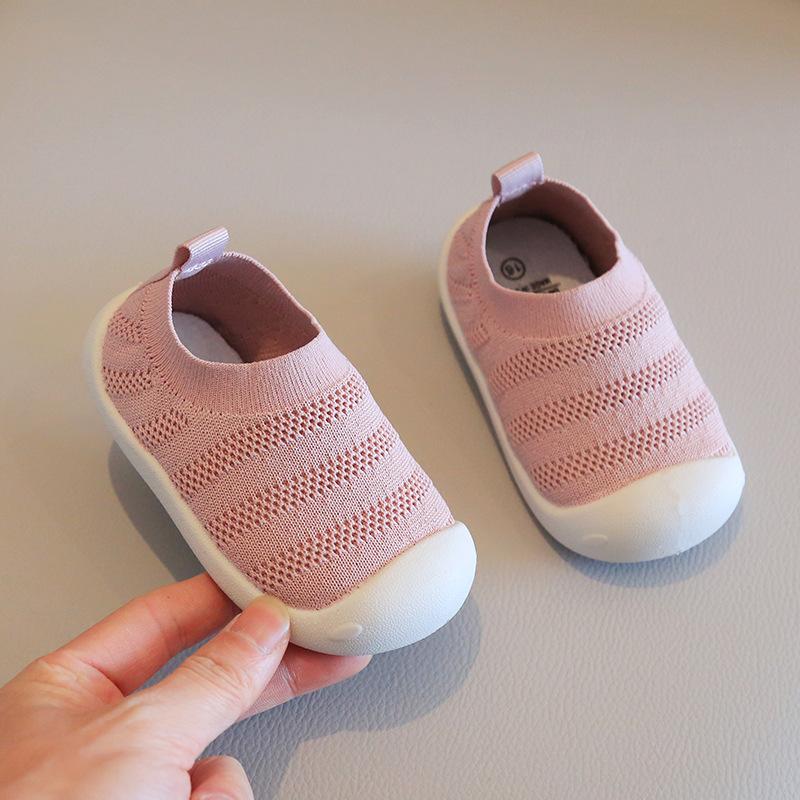Baby Walking Shoes Spring and Summer New Girl Cloth Shoe Soft Sole Anti Slip Boy Shoe Breathable Comfortable Baby Single Shoes