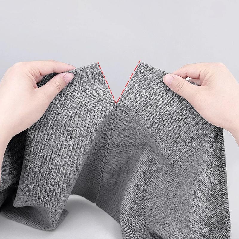 Roll of Disposable Cloth, Reusable for Both Dry and Wet Use, Tearable for Lazy People, Ultra-fine Fiber Cloth Roll for Kitchen