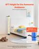 Blasensäulenlampe 16 Farben 120 cm Sensorisches Aquarium-Lampe zur Entlastung Beruhigend