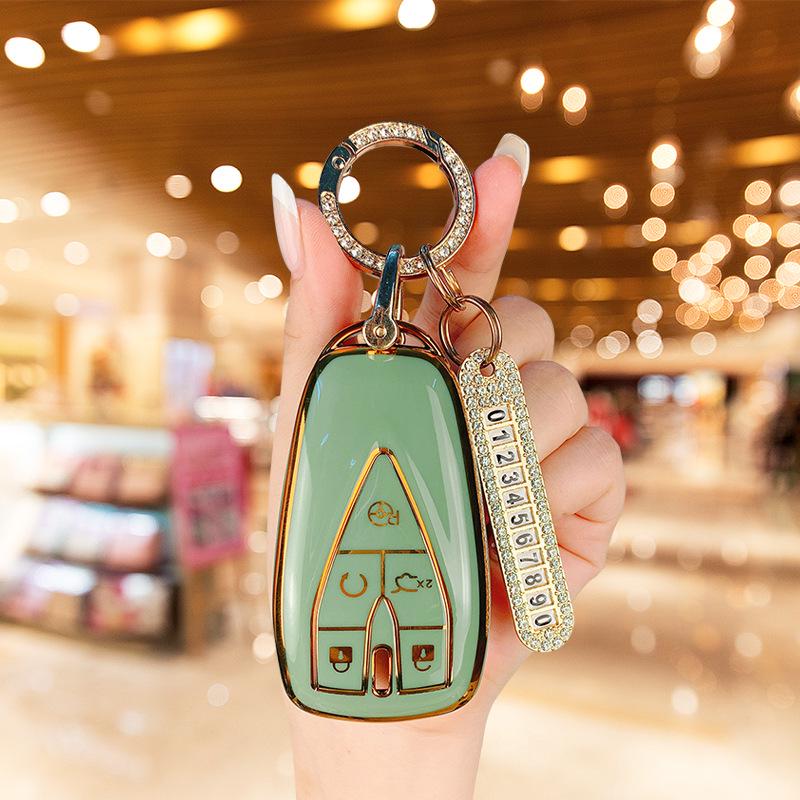 Changan Oushang Z6, X5PLUS/X7 Schlüssel- und Fernbedienungs-Etuis mit Schnallen für Herren und Damen