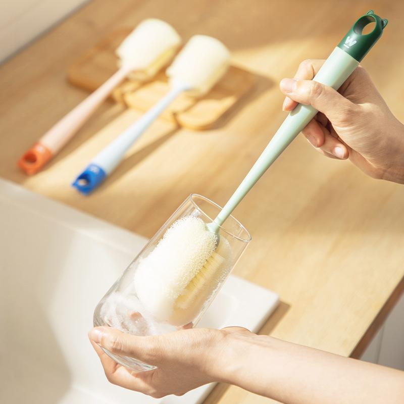 Cup Washing Magic Tools: Cup Brush, Cup Brush, Cleaning Brush, Long-handled Sponge, Baby Bottle Brush, Water Cup