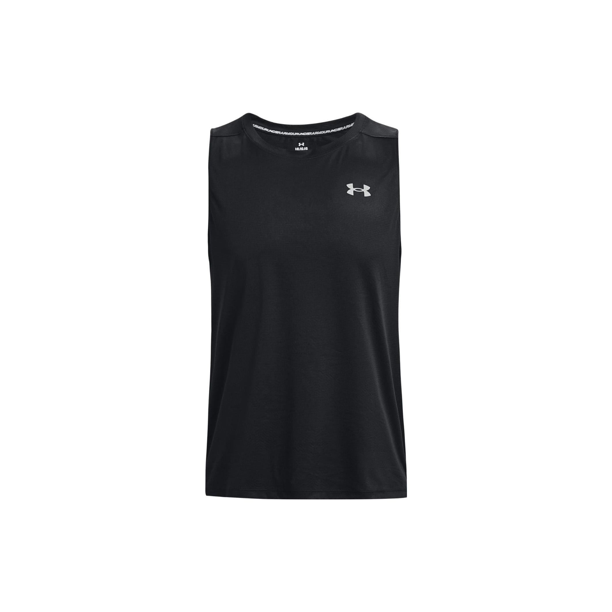 Under Armour Launch Elite Singlet Black Men s 1376994-001 L