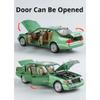 1/24 Benz W140 320SEL Toy Car Models Alloy Diecast with Sound and Light Rear Wheel Pull Back Function Vehicles Models Collect Gifts