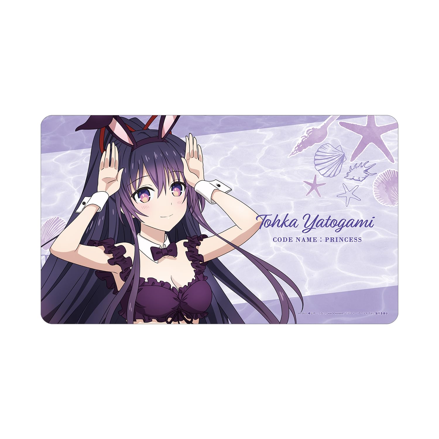 Иллюстрация к аниме Date A Live V: Ятогами Тоука купальник кролик вер. многоцелевой коврик для стола