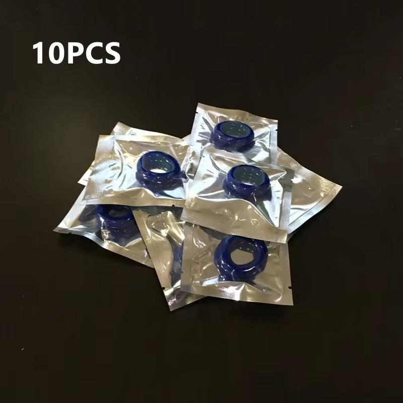 Silicone Cock Penis Rings with Enlargers Erection Enhancing Ultra Soft Long Lasting Stronger Adult Sex Toys for Men Couples