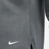 Nike Solid Color Logo Half-Zip Knit Top Women Tops Smoke-Gray DD6573-010