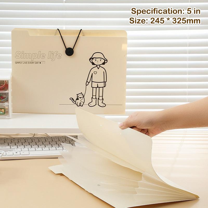 5812 карманов большой емкости A4 бумажная сумка для хранения документов классификация папка органайзер для файлов 524₽