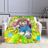 DR Slump Arale Chan Anime Printed Blanket Children's Warm Blanket Soft and Comfortable Blanket Home Travel Blanket