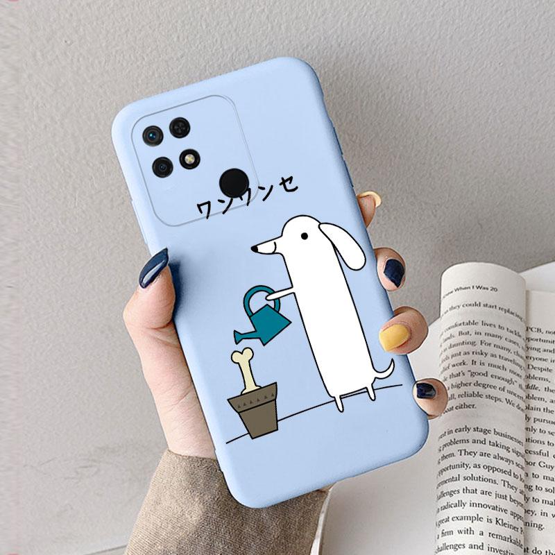 Case For Redmi 10 10C 10A Cute Heart Flower Back Cover Soft Silicone Matte Protective Funda For Xiaomi Redmi 10C Redmi10 Bag
