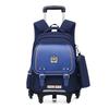 Girls' New Base Climbing Stairs Girls Princess Children's Trolley Schoolbag Primary School Students Burden Reduction Waterproof Backpack
