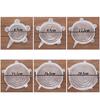 6 Pcs/ Set Universal Food Silicone Cover Reusable Silicone Stretch Lids Caps for Cookware Pot Cover Kitchen Accessories