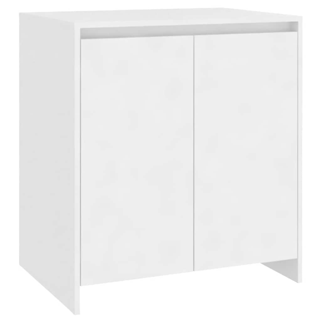 Vidaxl Szafka, Biała, 70X41X75 Cm, Materiał Drewnopochodny