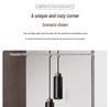 Wabi-Sabi Yellow & Black Travertine Pendant Light for Bedside, Restaurant, or Bar Counter