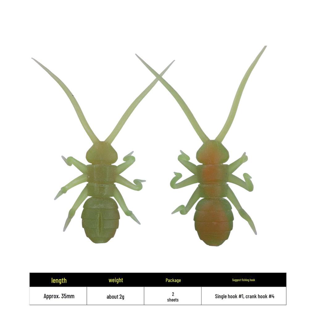 Japan OSP 2nd Gen Floating Soft Bait: Golden Bug Spider