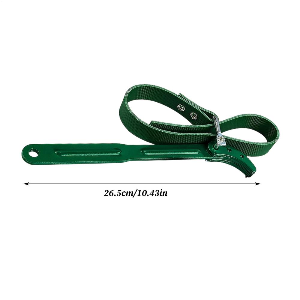 Oil Filter Wrench Belt-Type Anti-Slip Remover Oil Filter Tool 9/12inches Belt Wrench Oil Filter for Motorcycle Automotive Repair
