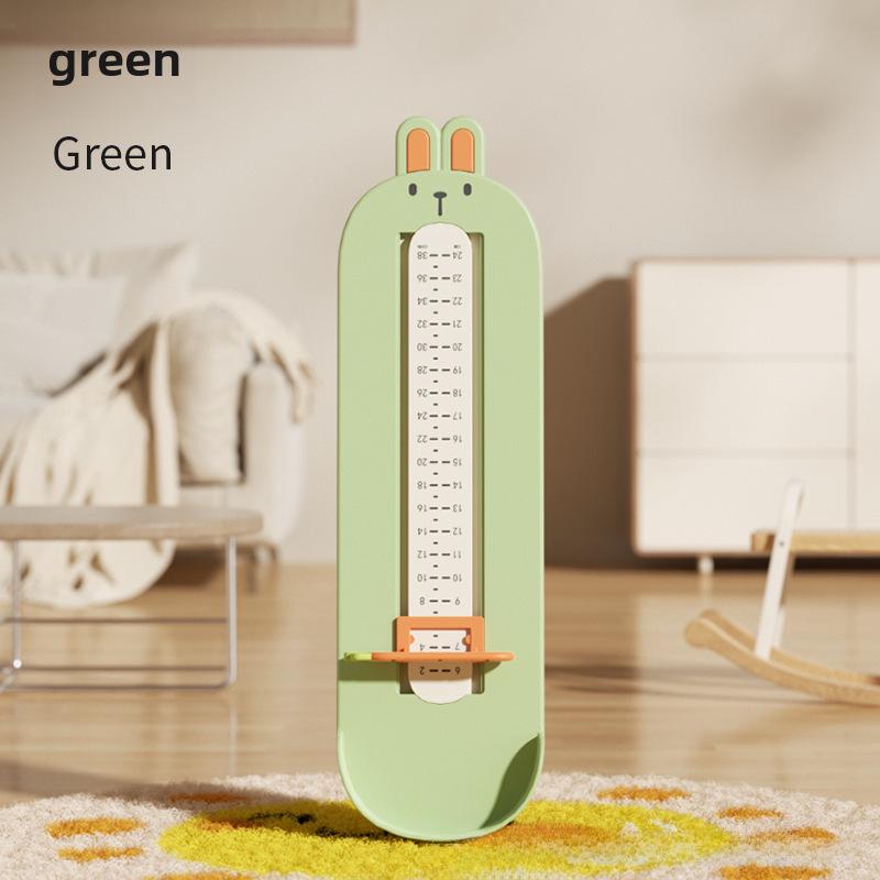 

Универсальное устройство для измерения стопы младенца и ребенка для обуви яблочный зеленый