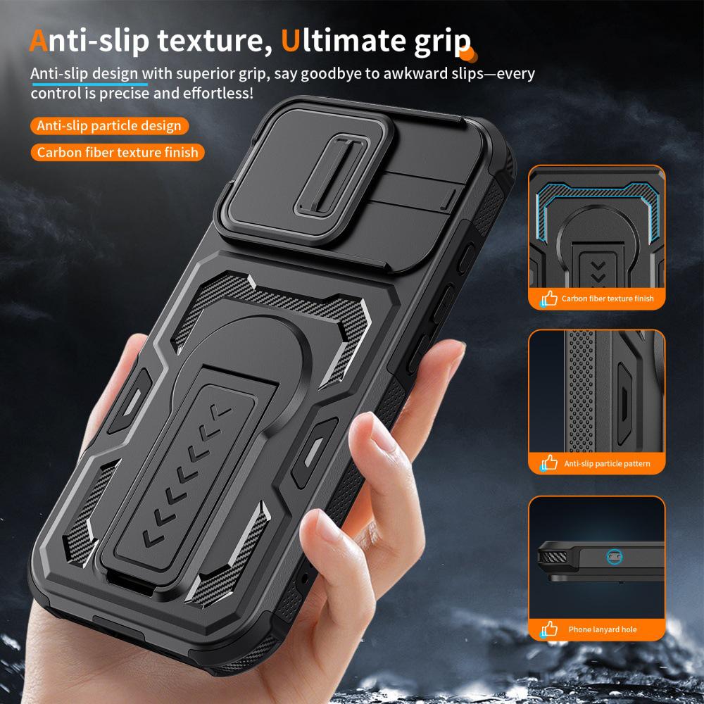 iPhone 17 Pro Max 17 Air 16 Pro Max Anti-drop Phone Case with Stand