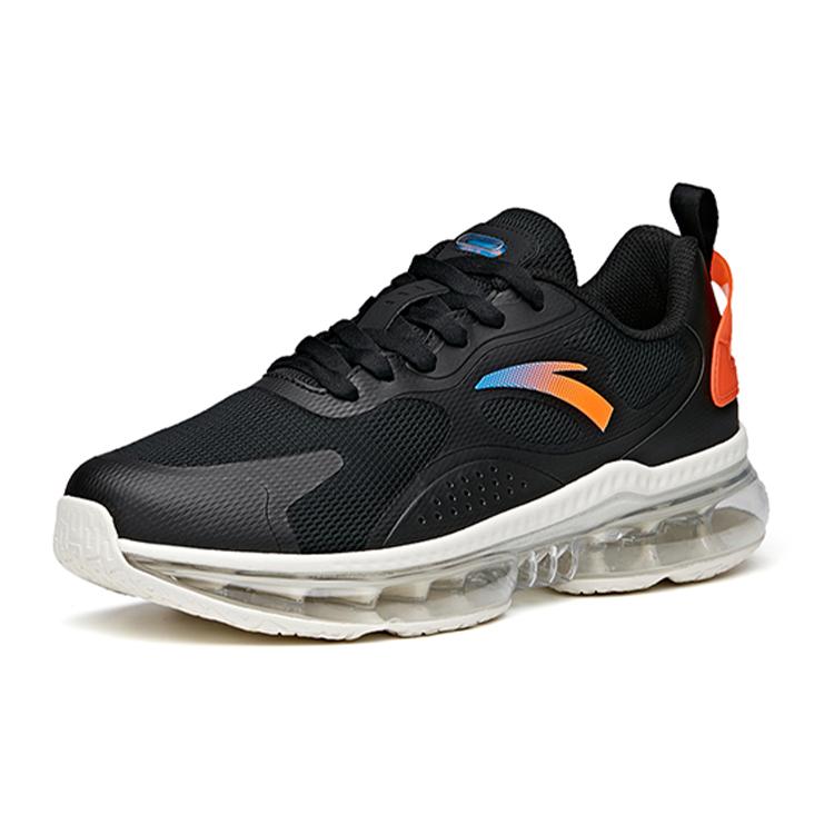 Anta Full Length Air Cushion Cushioning Slip Resistant Abrasion Resistant Breathable Low top Running Shoes Men's 912125503-3