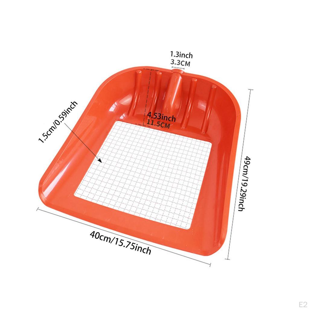 Sieve Soil Shovels Corn Leakage Net Hand Tool Multifunctional Sifting Leaking Mesh for