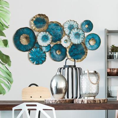 Creative Simulation Embossed Flowers Background Landscaping Decoration Wall Stickers