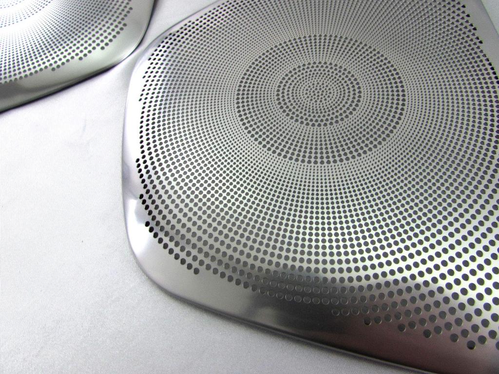 BRIGHTZ W246 Stainless Steel Door Speaker Satin Silver B-Class Panels, 4-Piece, [SPEAKER-079], B180/B250