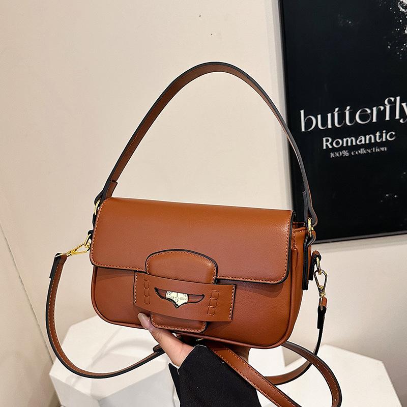 Niche Design Versatile Underarm Bag Women's New High-end Fashion Shoulder Messenger Bag Small Square Bag