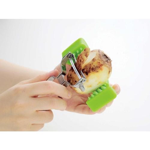 Ernest Finger Guard (Protects Fingers from Blades/Non-Slip) for Graters, Knives, Slicers, and Peelers (Shiraku Tong Green) - A-76549, a favorite brand