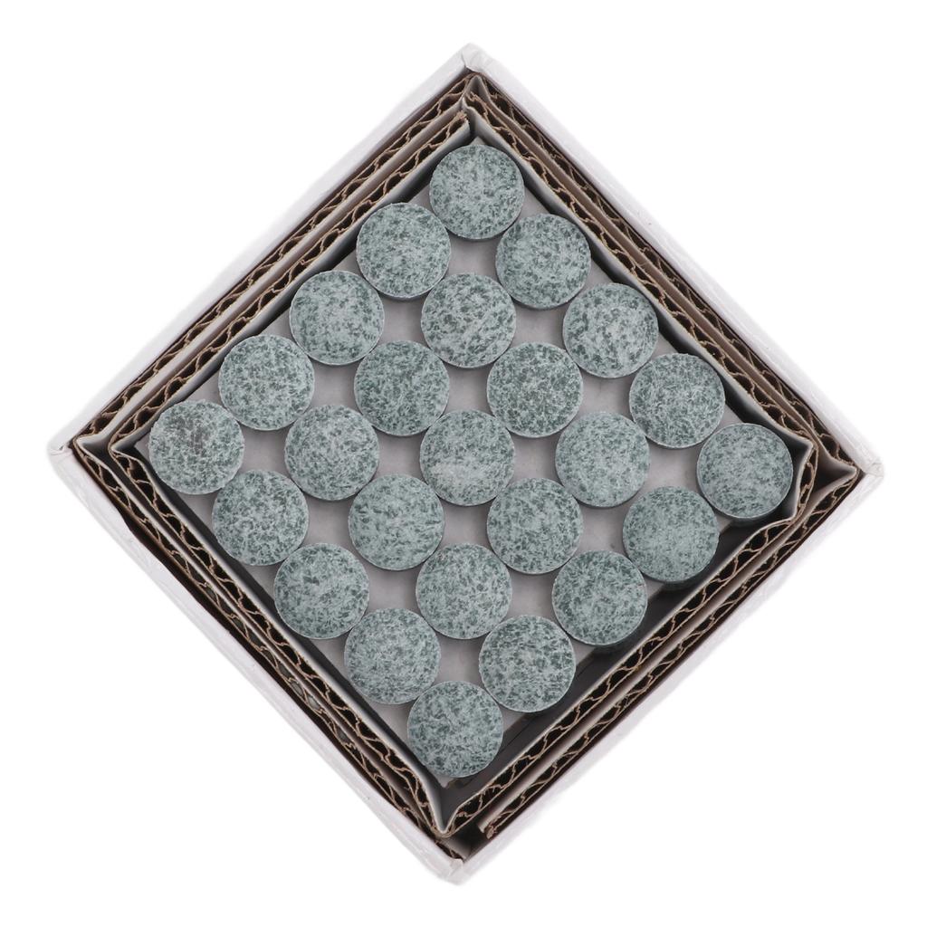 50pcs set Billiard Cue Stick Replacement Tips with Storage Box Slipping Prevention Cue Stick Tips9.5mm