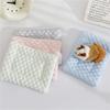 Small Animal Cooling Bed Mats With Antislip Base Multipurpose Hamster Cage Pad Ice Silk Fabric Easyly To Clean
