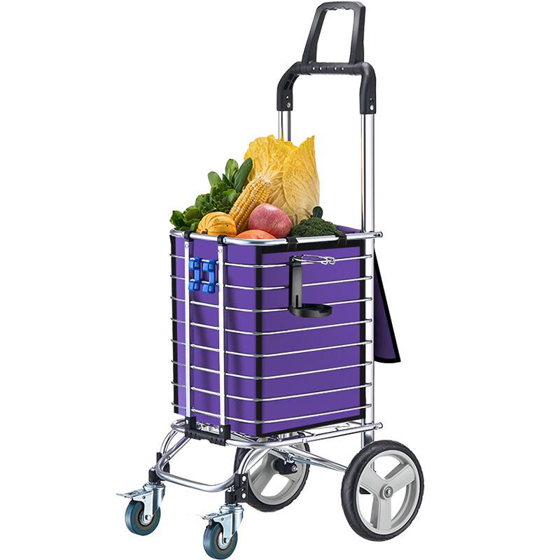 Heavy-Duty Foldable Shopping Cart
