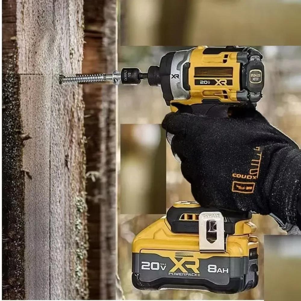DCF850 Electric Shock Driver 20V Brushless Lithium Battery Switch High Torque Tool Safe, Efficient, and Stable Electric Tool