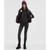 Waffle Knit High Rise Base Layer Tight 28  Heathered Black