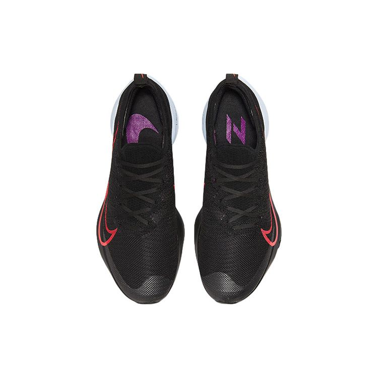Nike Air Zoom Tempo NEXT% Flyknit Black Flash Crimson Men Sneakers CI9923-009