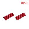8-40PCS Tent Tube Aluminum Alloy Tent Emergency Tube Lengthen 13cm Lightweight Repair for Hiking Awning Kit Tent Accessories