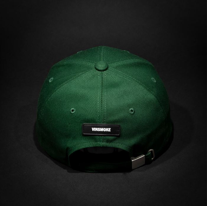 Binseumokeu Ov Small Logo Green Ball Cap Hard Fit